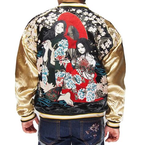 gucci bomber down jacket|gucci bomber japanese geisha.